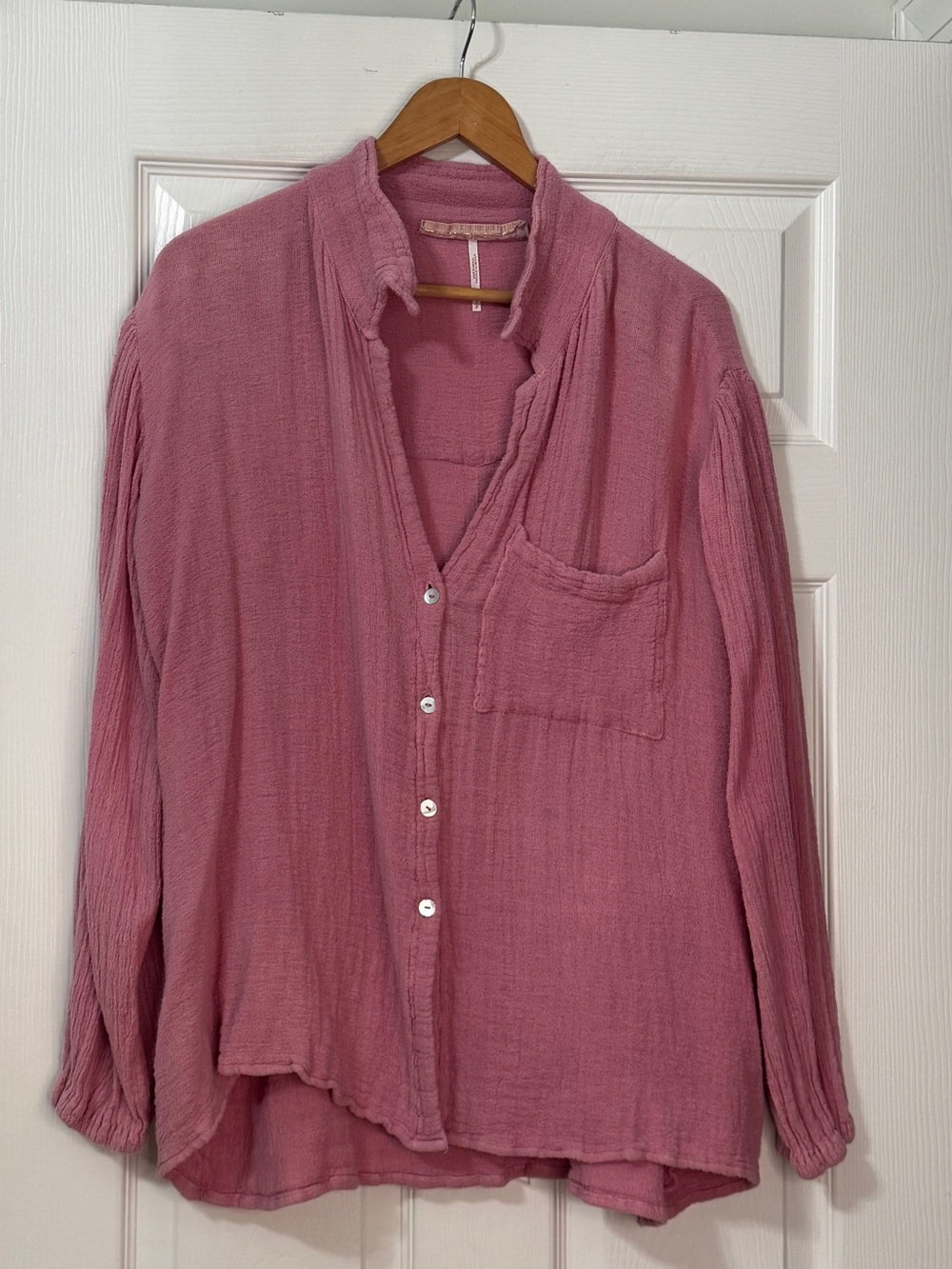 Jen’s Pirate Booty gauze shirt